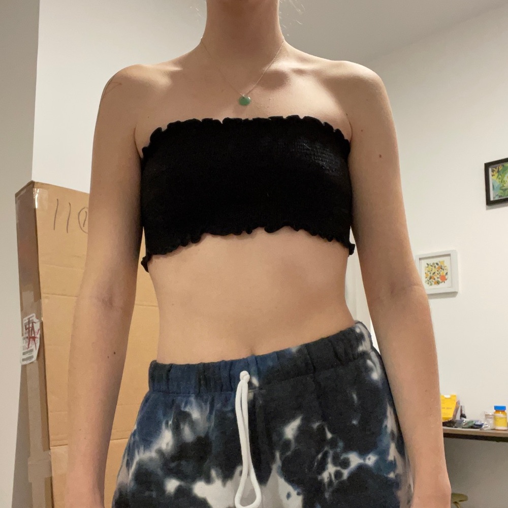 Ruched top/bandeau